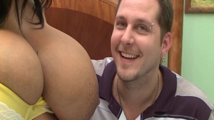 Busty spanish queen Kristina Milan fetish lactating in the bed