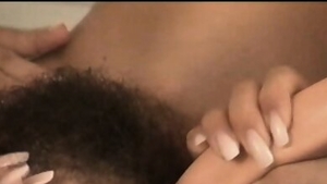 Vintage brunette bends to get fucked
