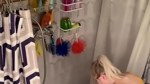 Sex toys in shower