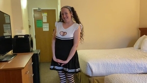 Titty fucking on Halloween in HD