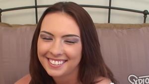 Exploited Teens - Amerikanischer Cumshot beim Casting in High Definition