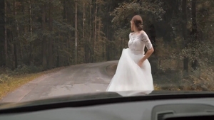 Beautiful brunette has a passion for fucking in sexy stockings