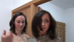 Czech college student group sex at the party in HD