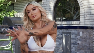 Wife's Sneaky Workout Buddy